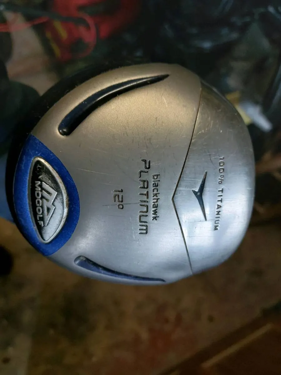 MD Golf Black Hawk Titanium Driver 12d - Image 3
