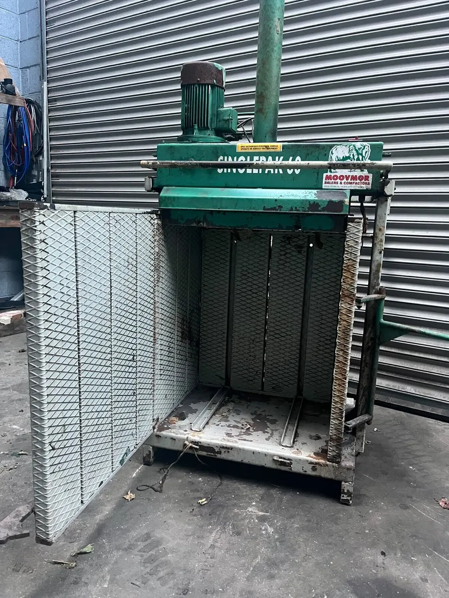 Farm plastic baler compactor recycling - Image 4