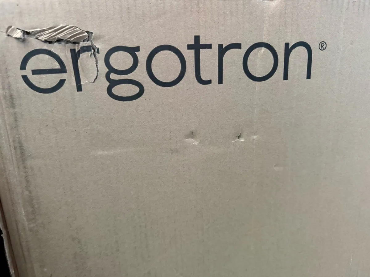 ERGATRON Workfit S Dual sit stand workstation - Image 1