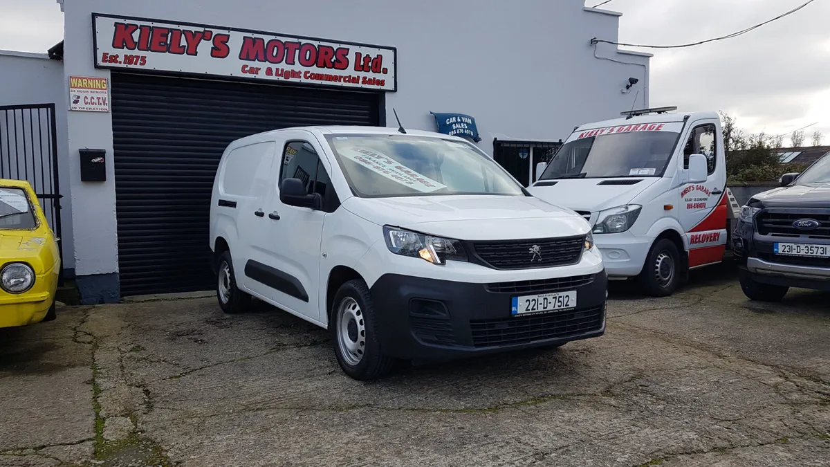 Peugeot Partner 221D LWB 6 SPEED 125KM VAT INVOICE - Image 1