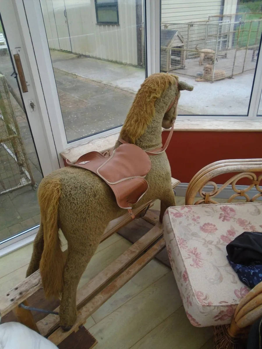 Large rocking horse