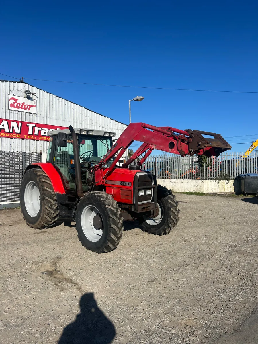 1997 Massey Ferguson 6170 c/w Loader - Image 1