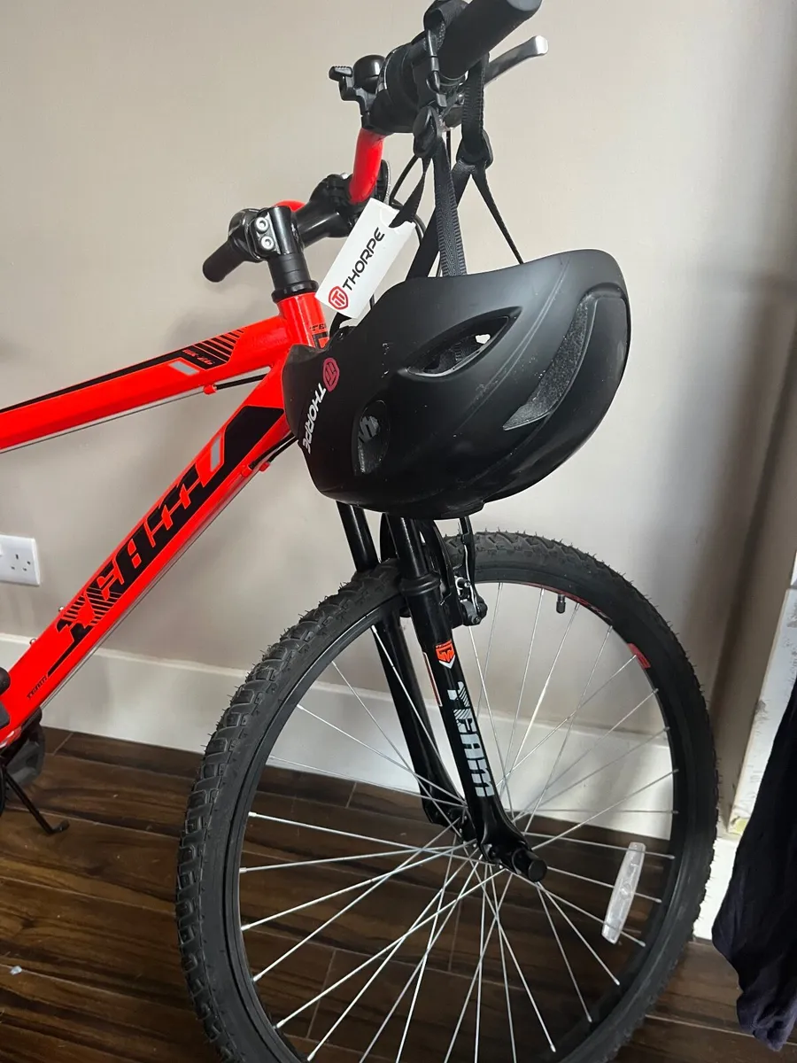 Bicycle and helmet - Image 3
