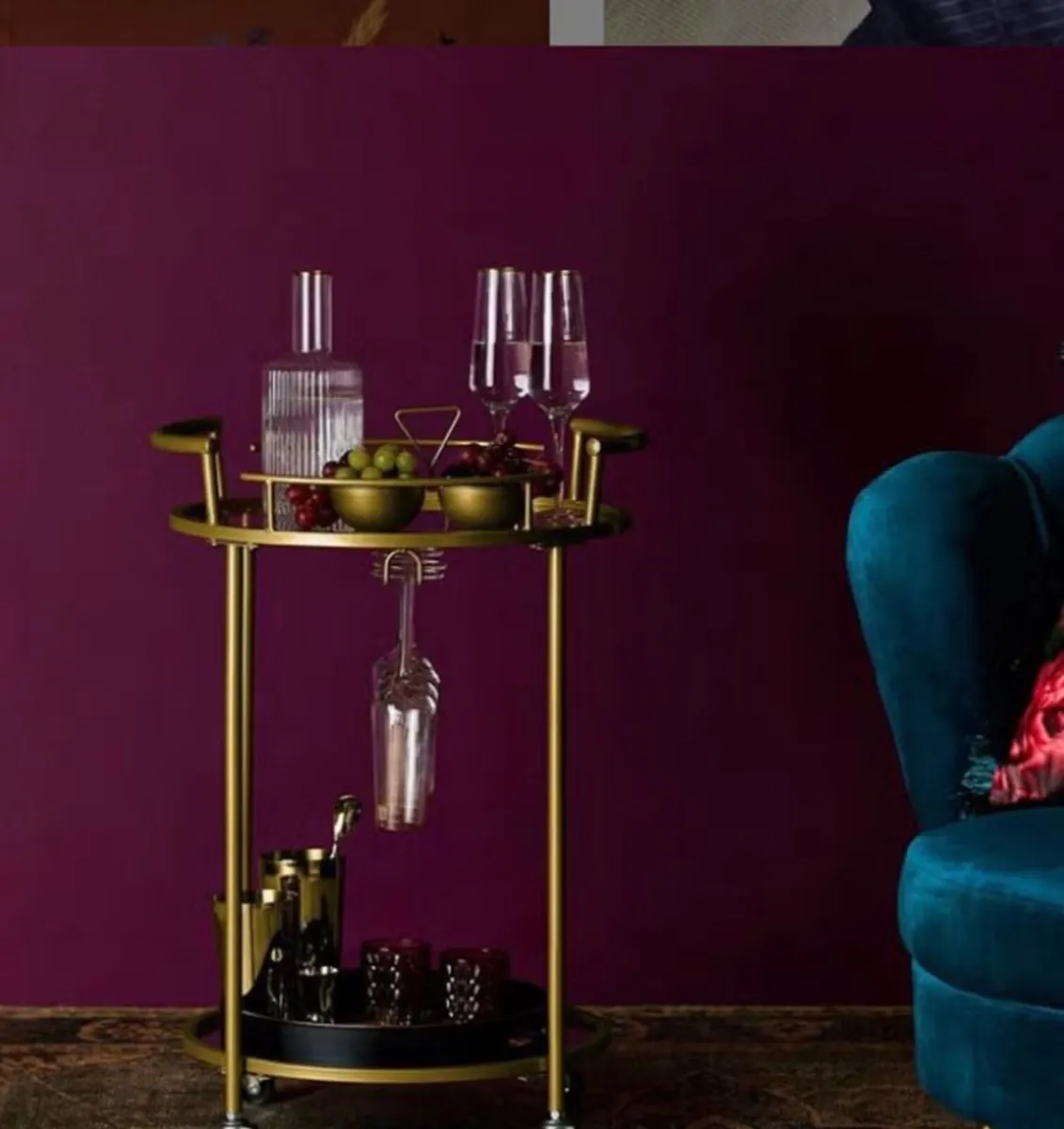 Drink trolley/ bar cart - Image 4