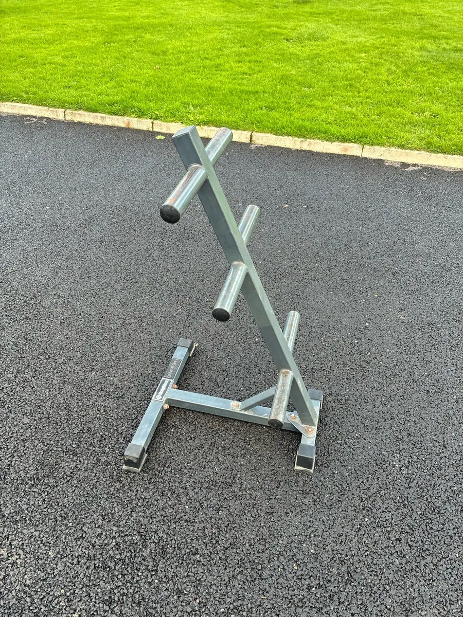 BodyMax Olympic weight plate storage tree - Image 4