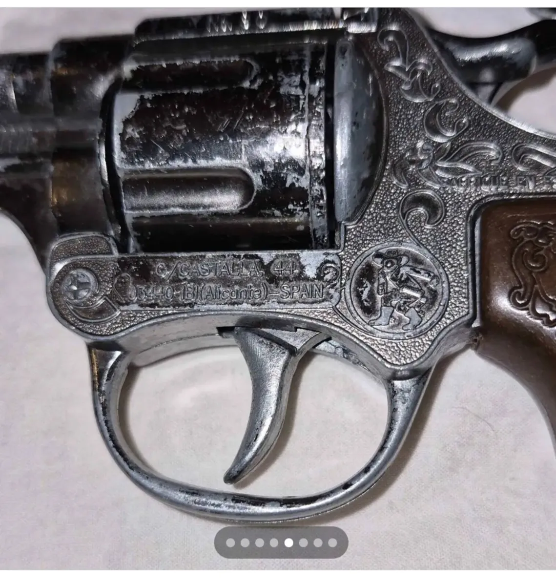Cap guns, antique 4 in total - Image 2