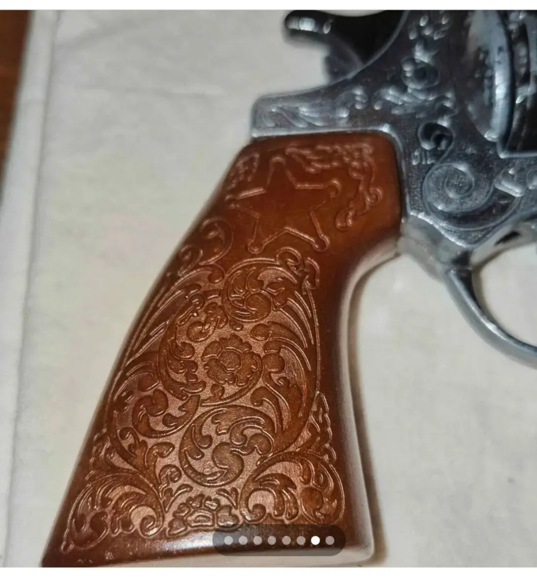 Cap guns, antique 4 in total - Image 4