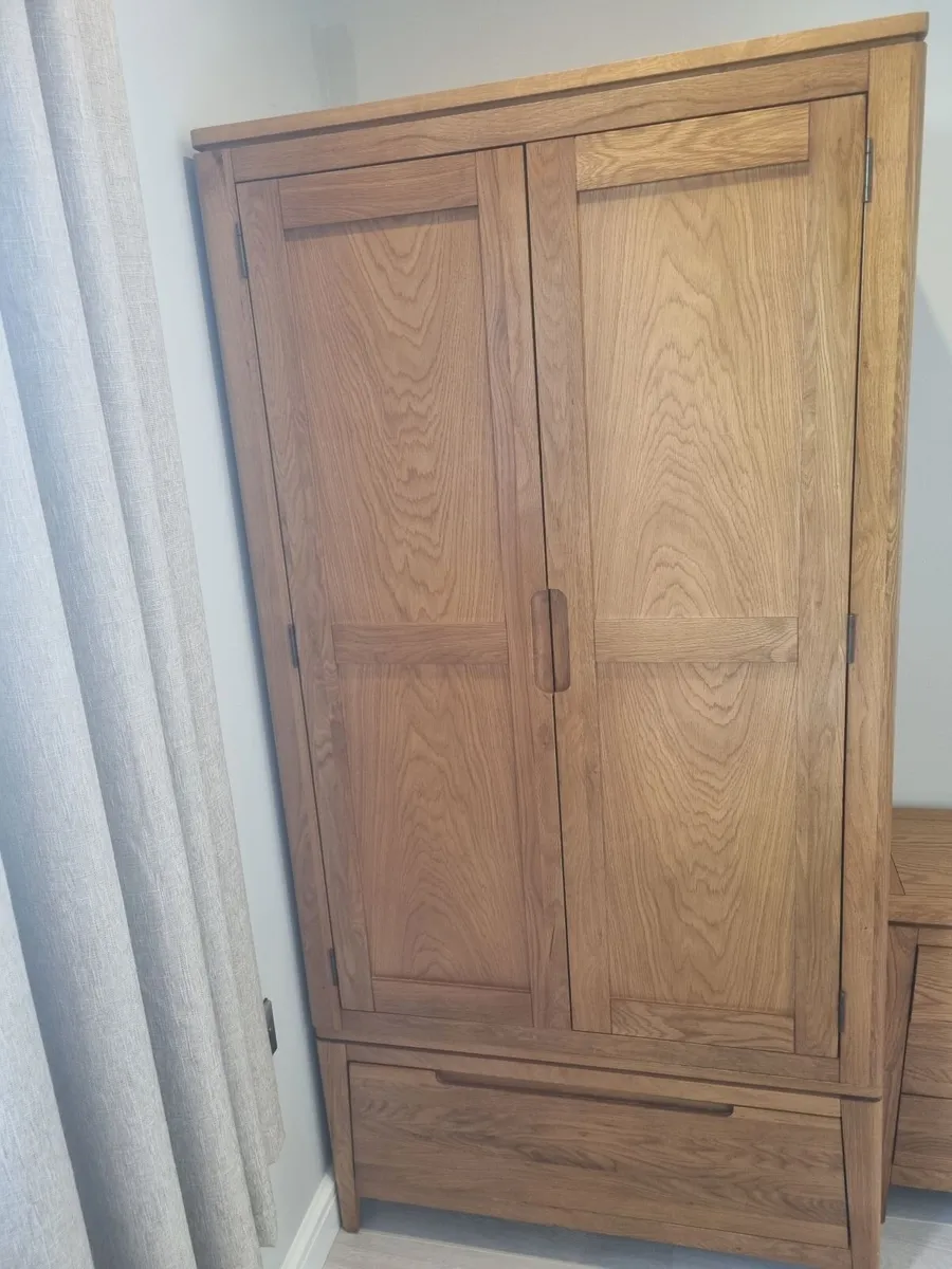 Wardrobe, Chest of Drawers, Side Lockers - Image 1
