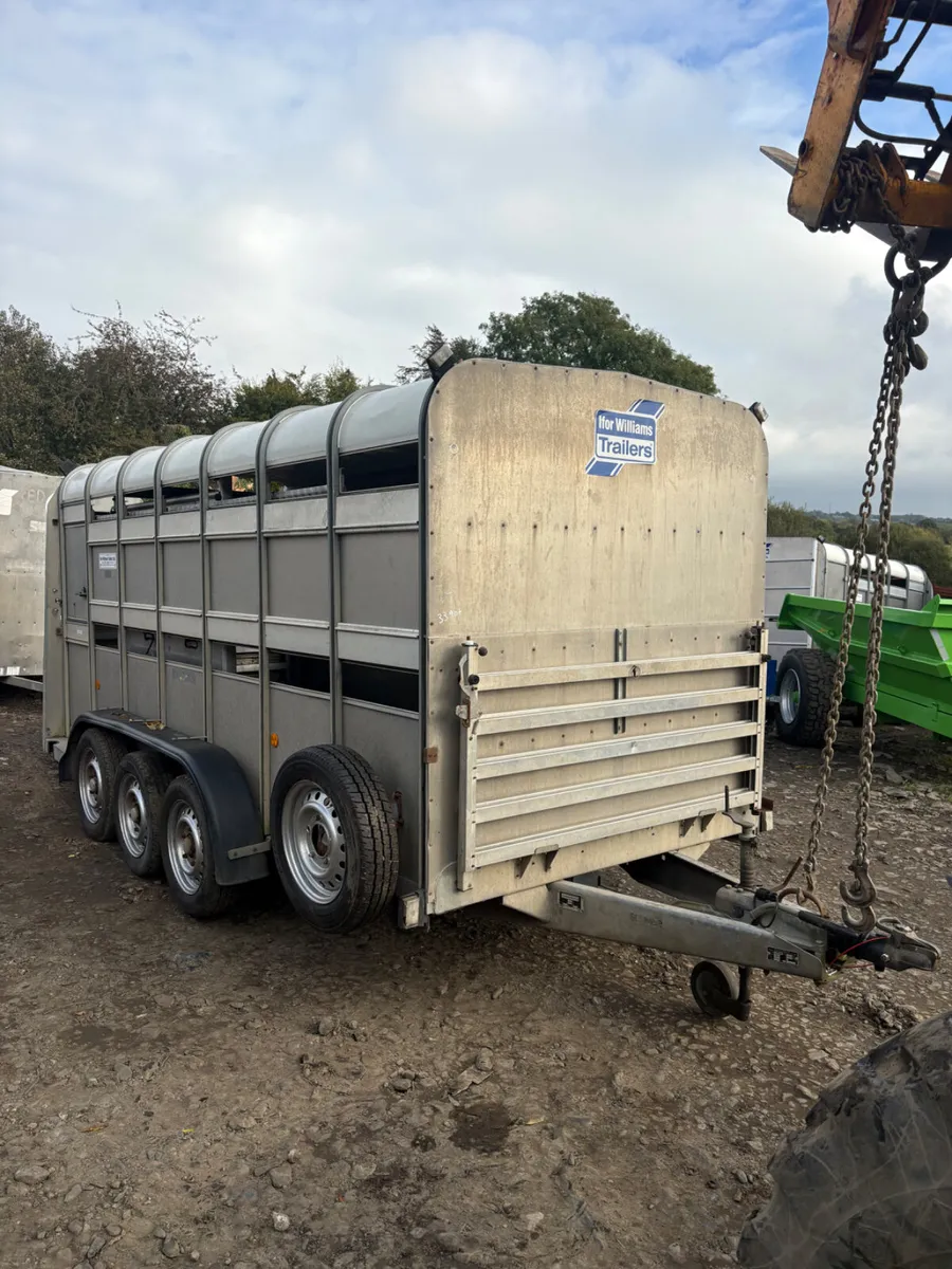 Ifor Williams 14ft cattle trailer - Image 1