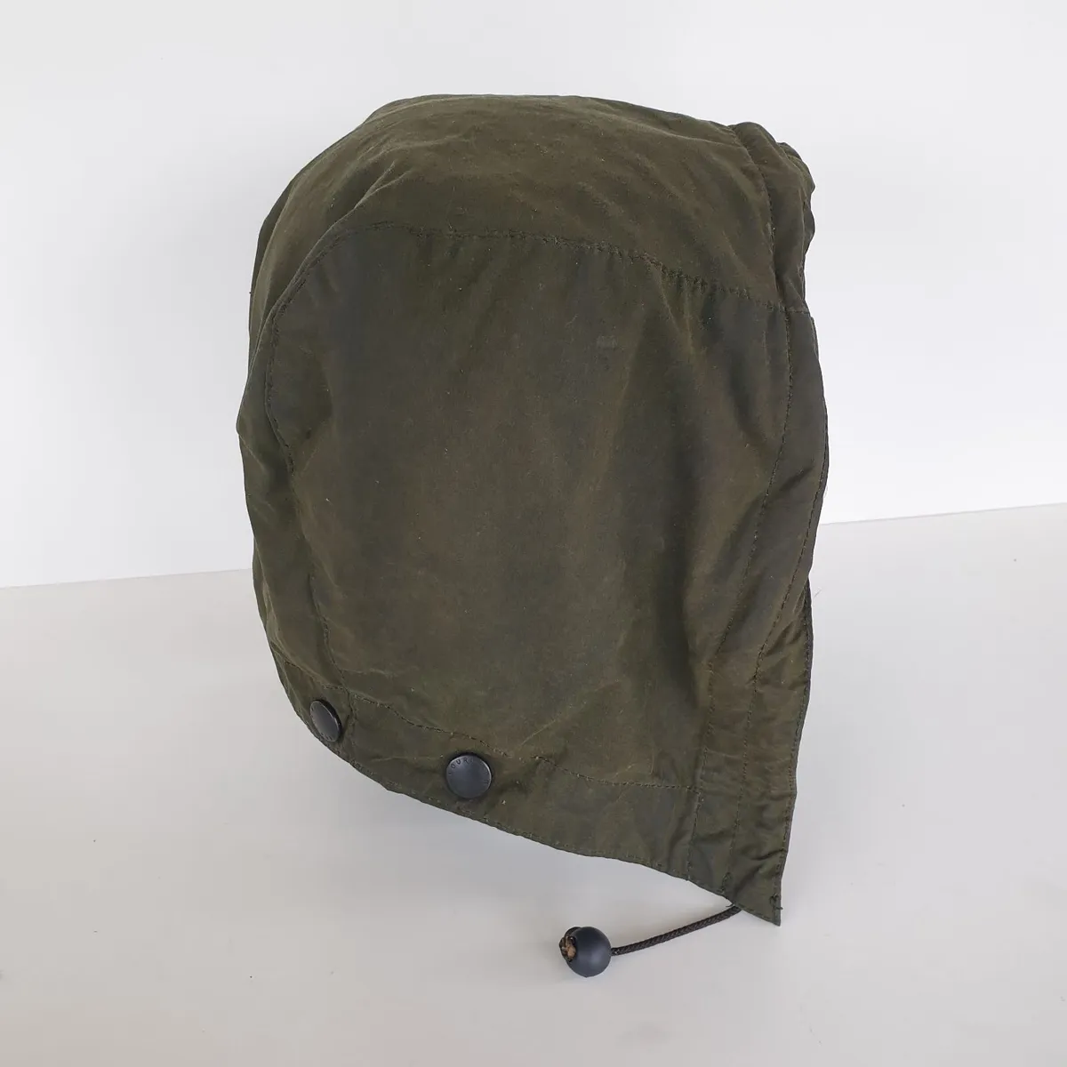 Barbour A128 wax cotton hood ONLY vintage  Large - Image 4