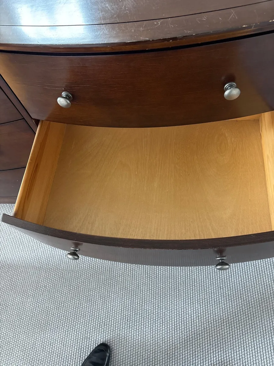 Chest of 6 Drawers Solid Wood - Image 3