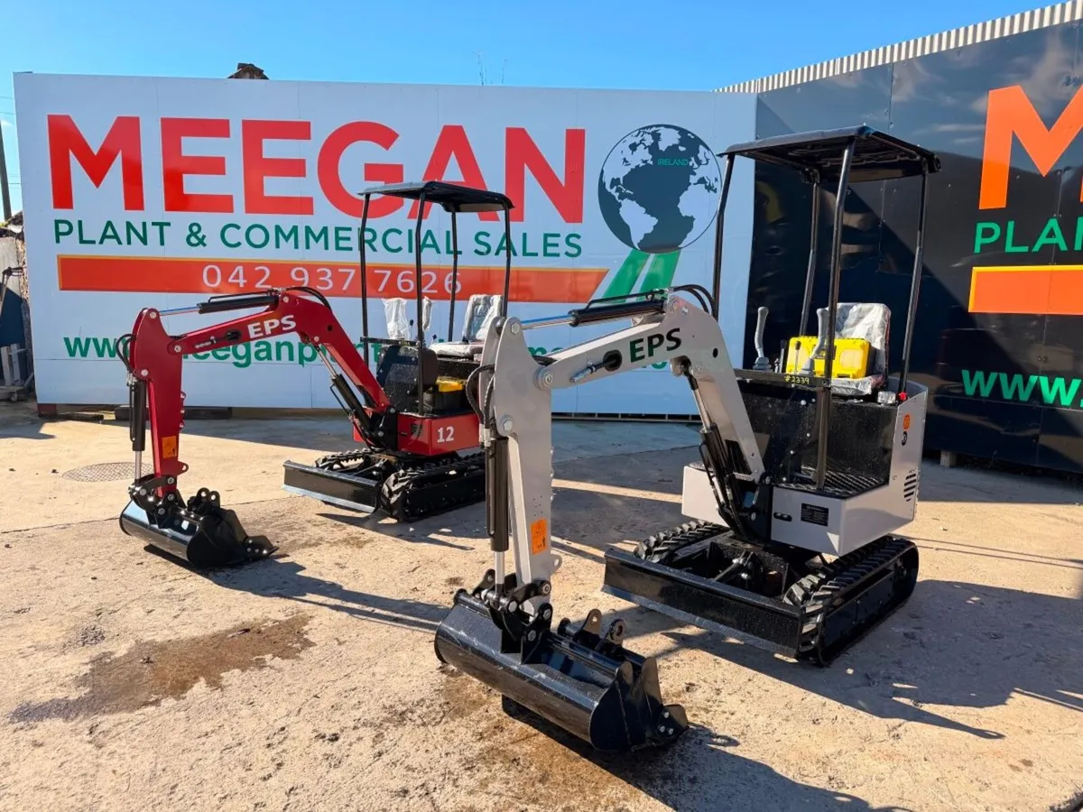 EPS 1.2 Ton Micro Digger  KOOP Diesel  3 Buckets - Image 1