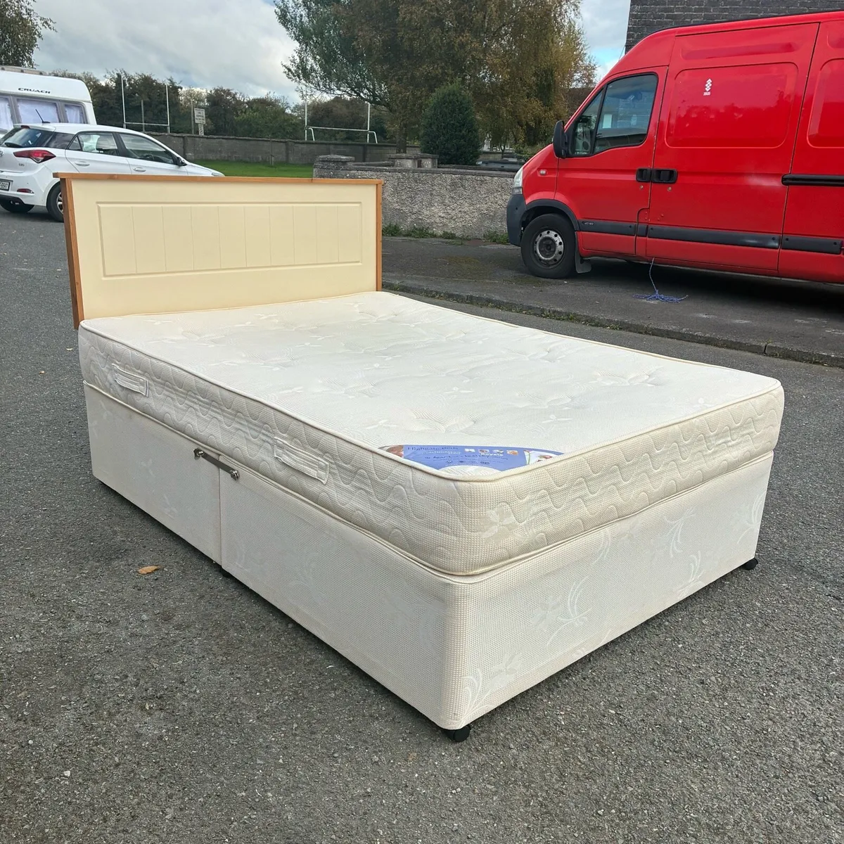 Double Bed & Mattress - Image 2