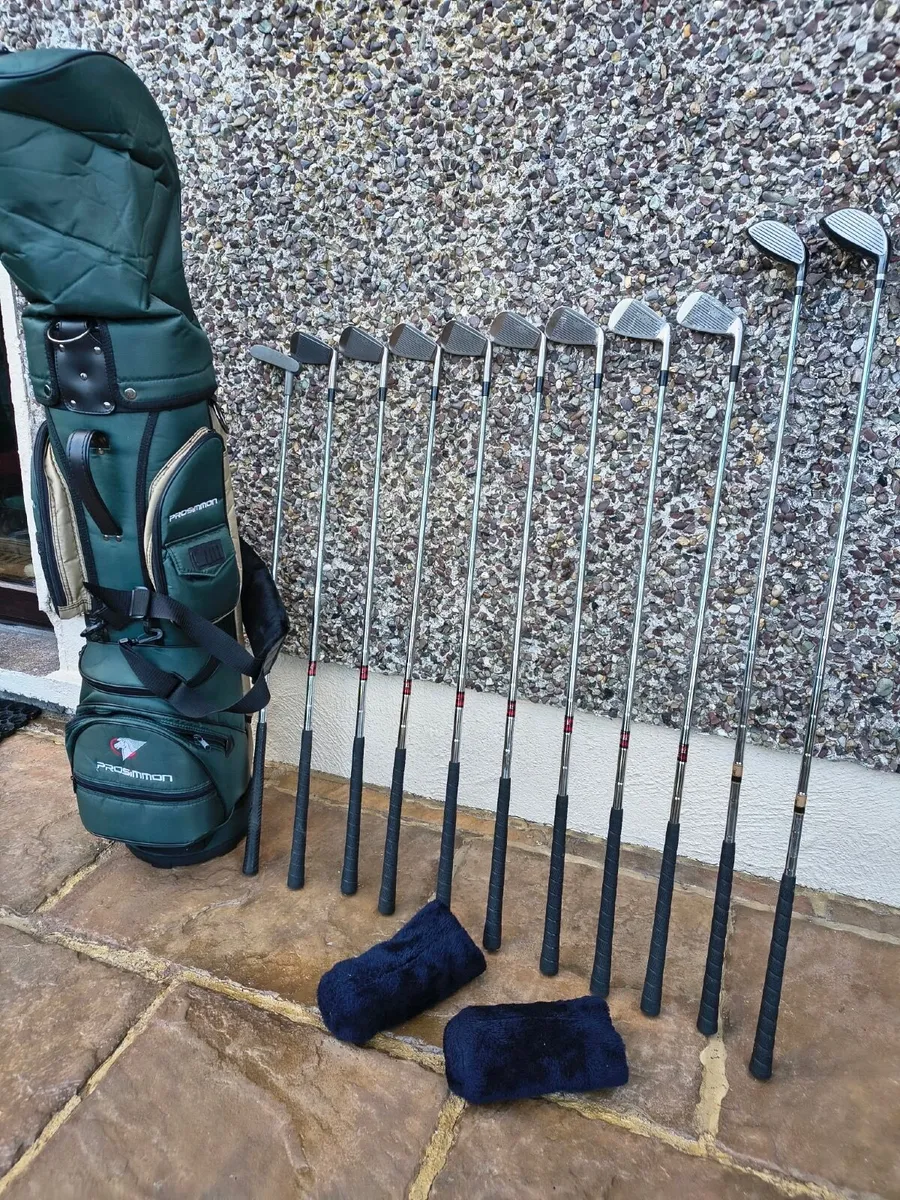 Golf clubs and bag Left Hand