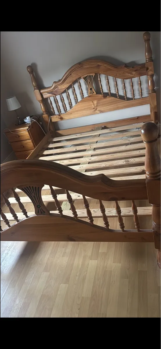 King’ size bed frame - Image 1