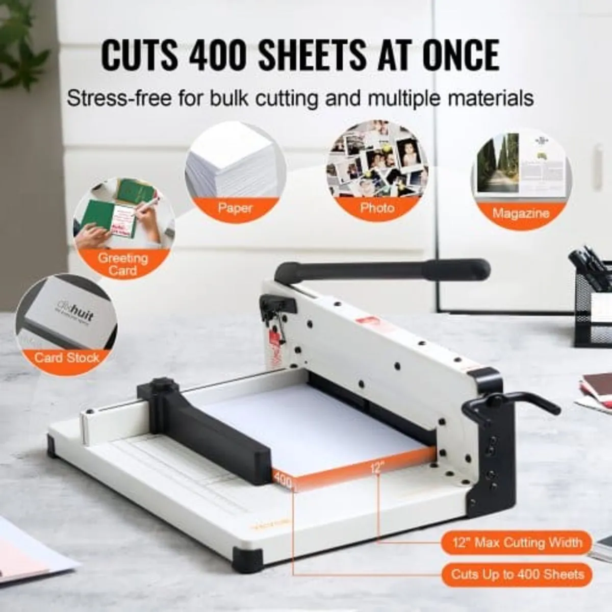 Paper Cutter 30.5 cm A4 Guillotine Paper Trimmer 4 - Image 3