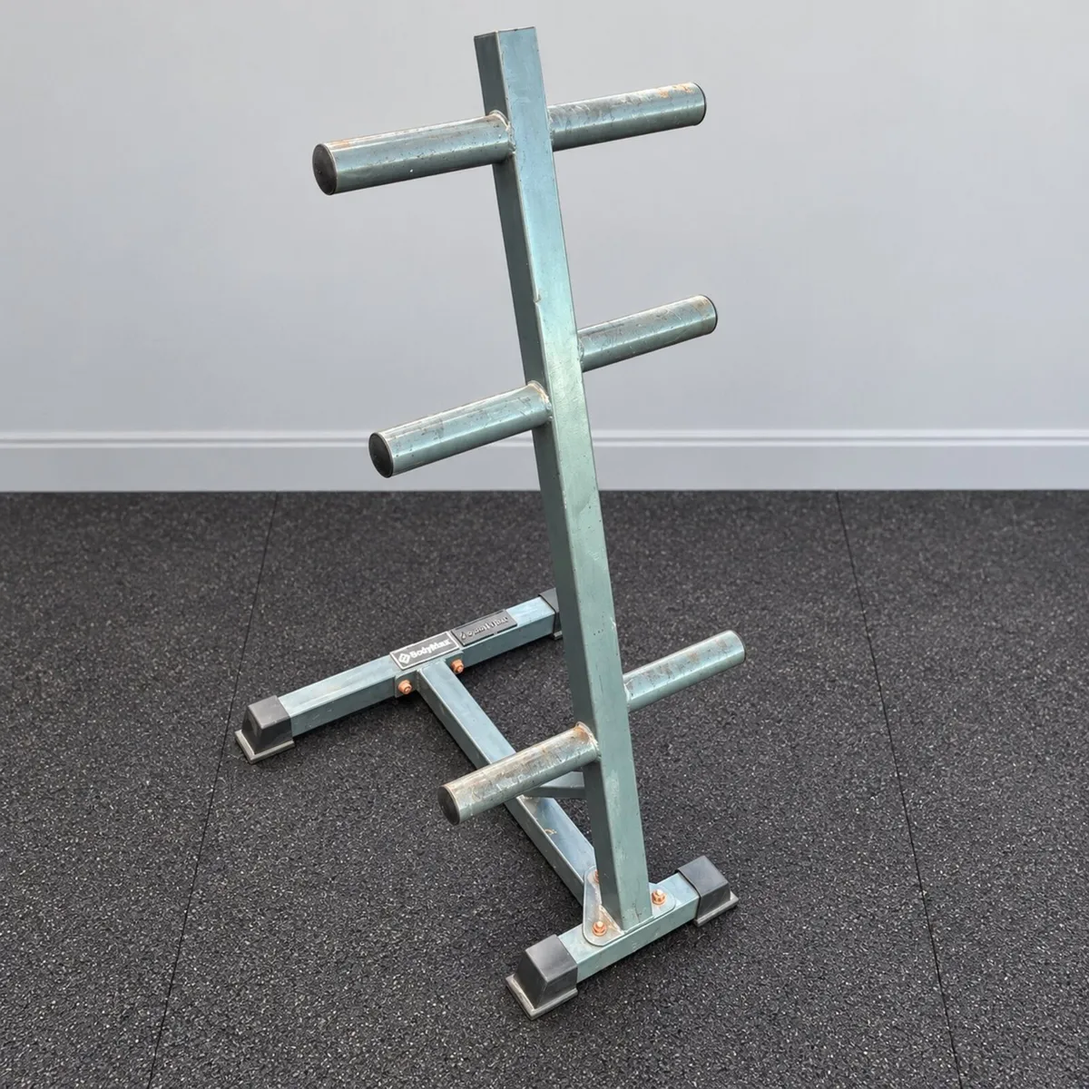 BodyMax Olympic weight plate storage tree - Image 1