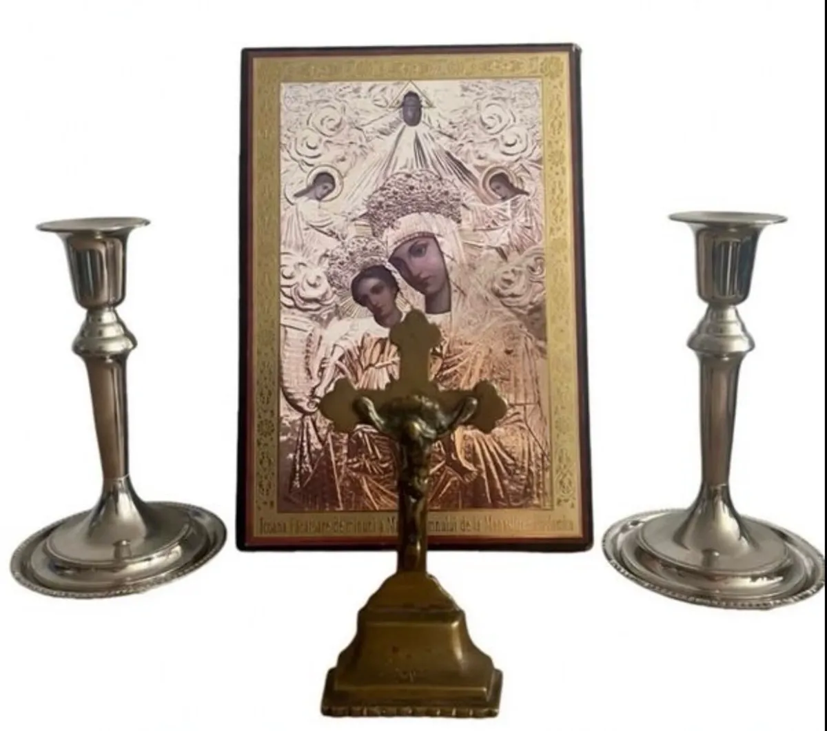 Vintage religious set