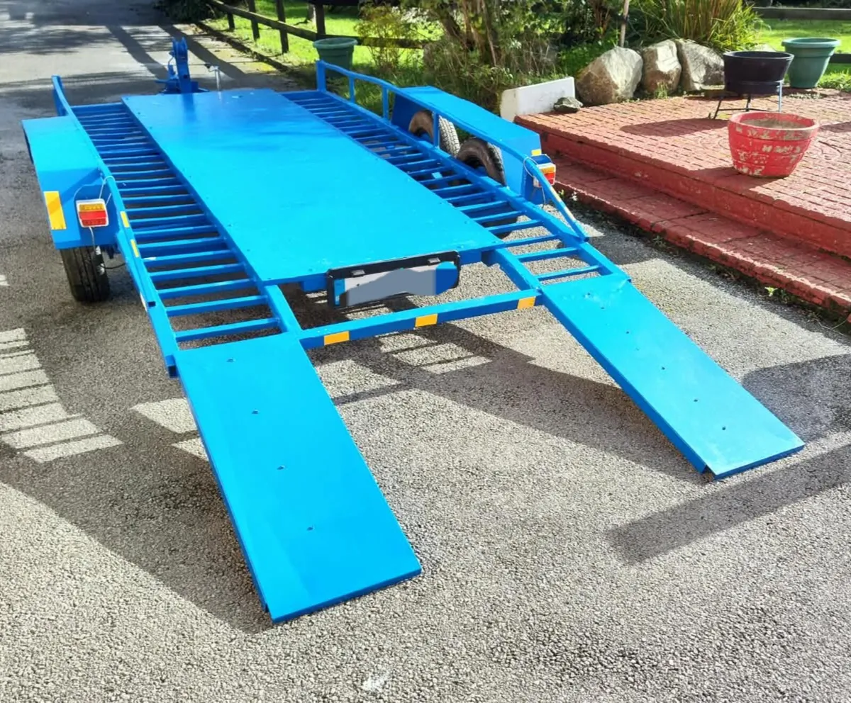 12ft 6inch long by 5ft 9 inch wide car transport - Image 3