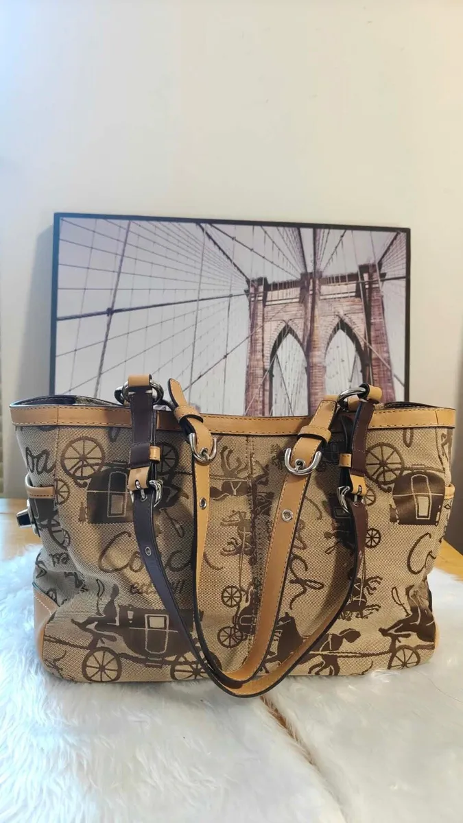 Vintage Coach tote bag - Image 4