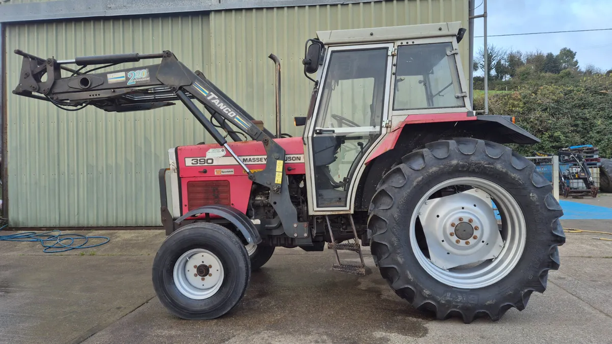 MASSEY FERGUSON 390 & LOADER - Image 2