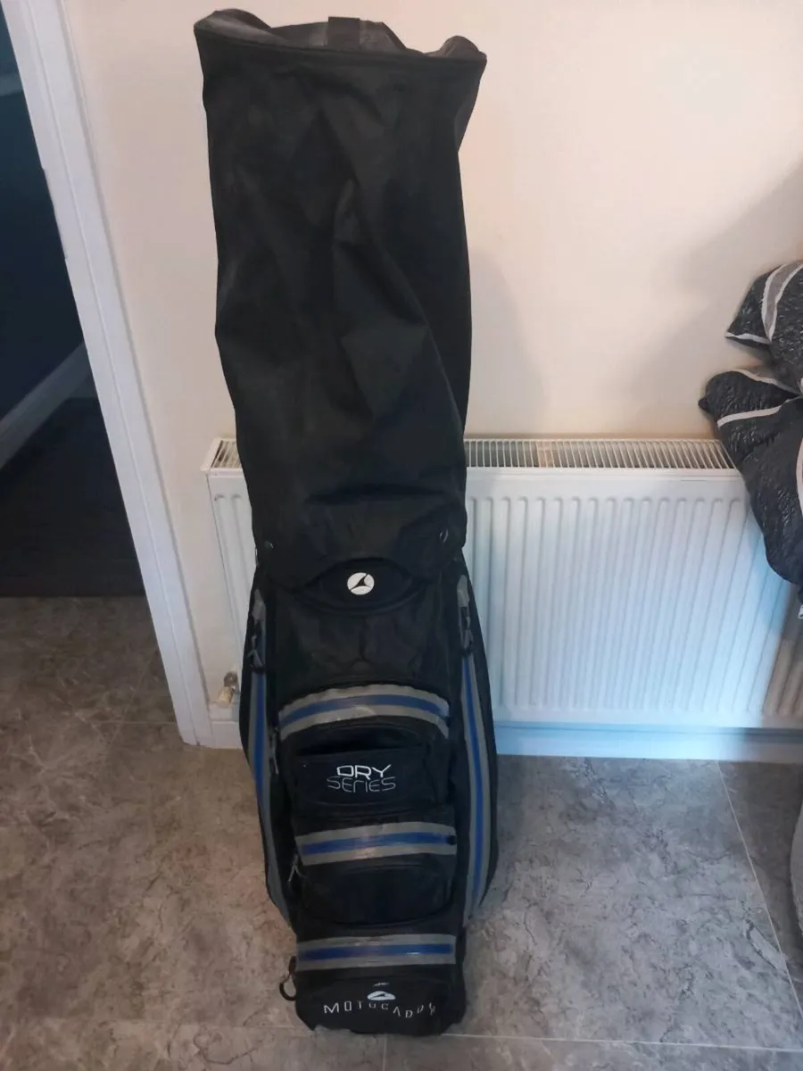 Motocaddy water resistant golf cart bag - Image 1