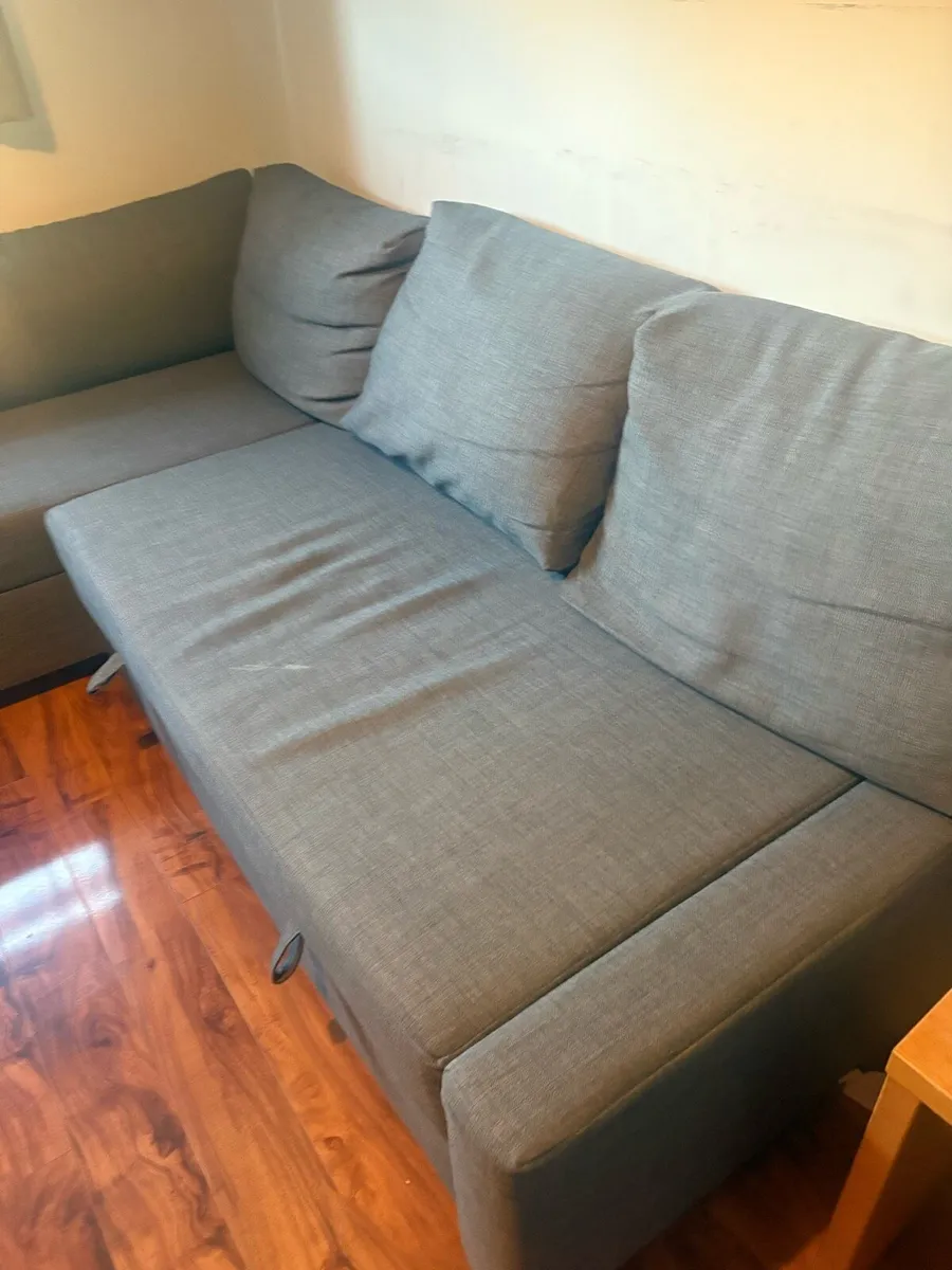 IKEA L shape sofa bed - Image 1