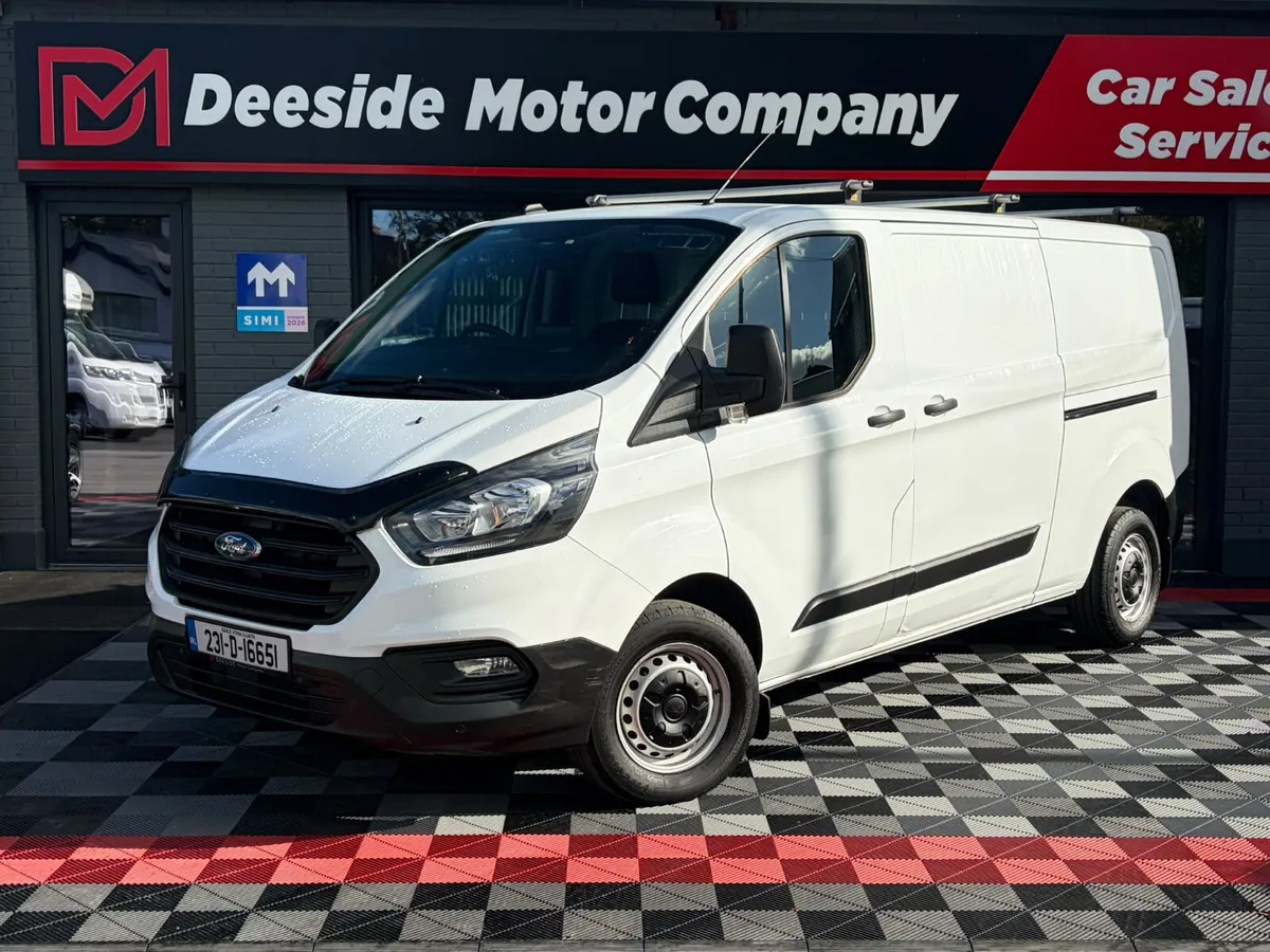 (231) FORD TRANSIT CUSTOM//REVERSING CAM//WET BELT - Image 1
