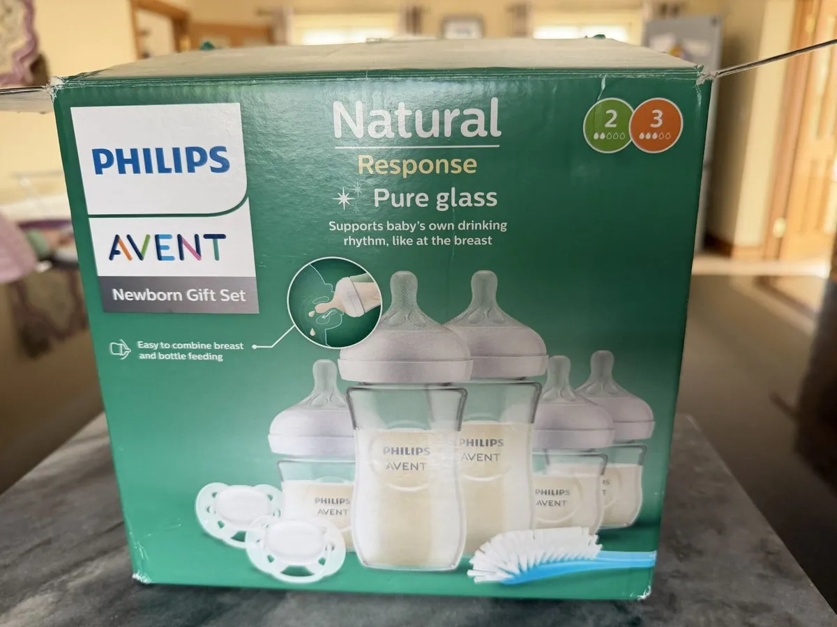 Phillips Avent glass bottle set - Image 1