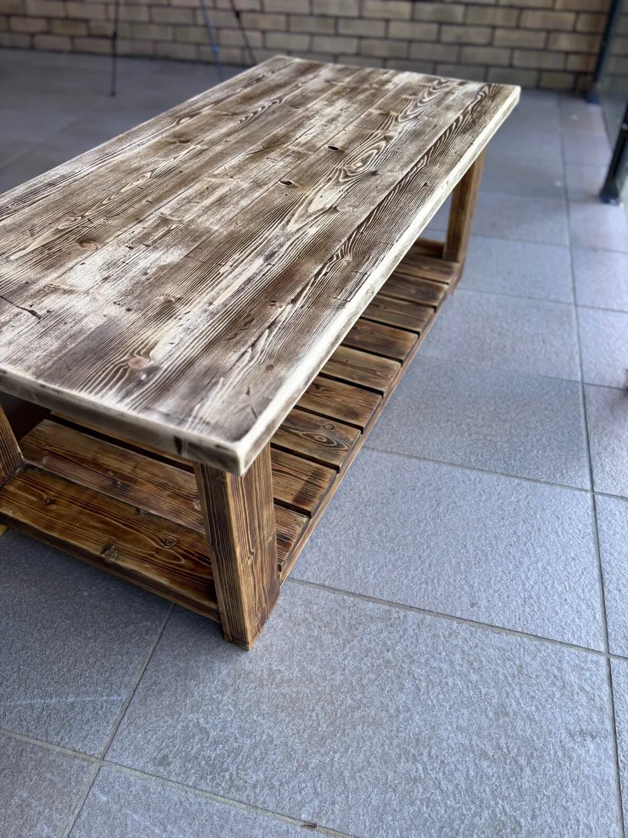 19th Century Mexican Inspired Coffee Table - Image 1