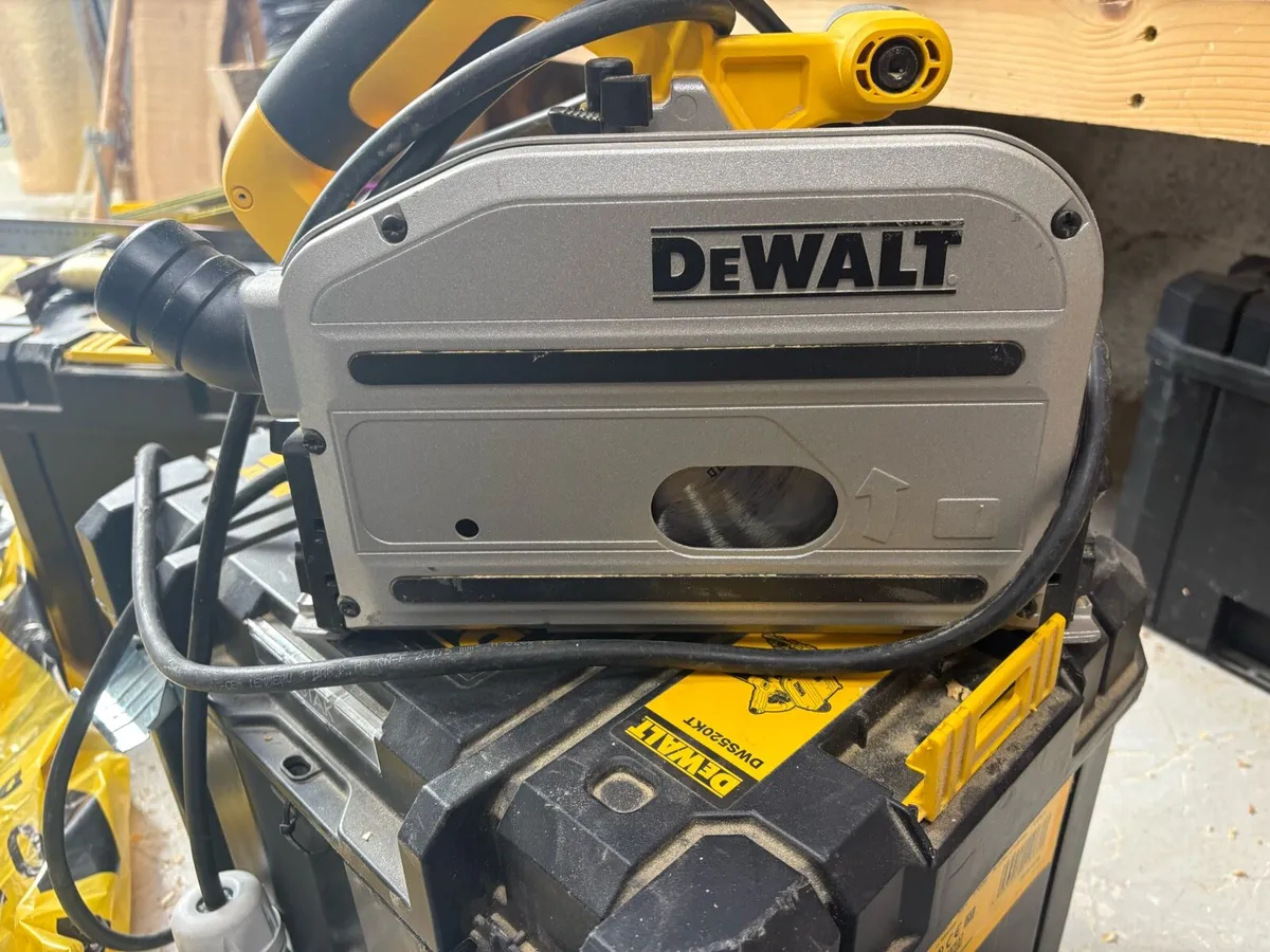 Dewalt track saw. 110v - Image 2