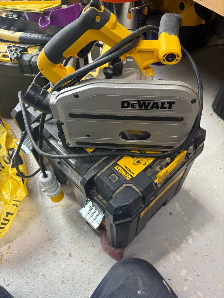 Dewalt track saw. 110v - Image 3