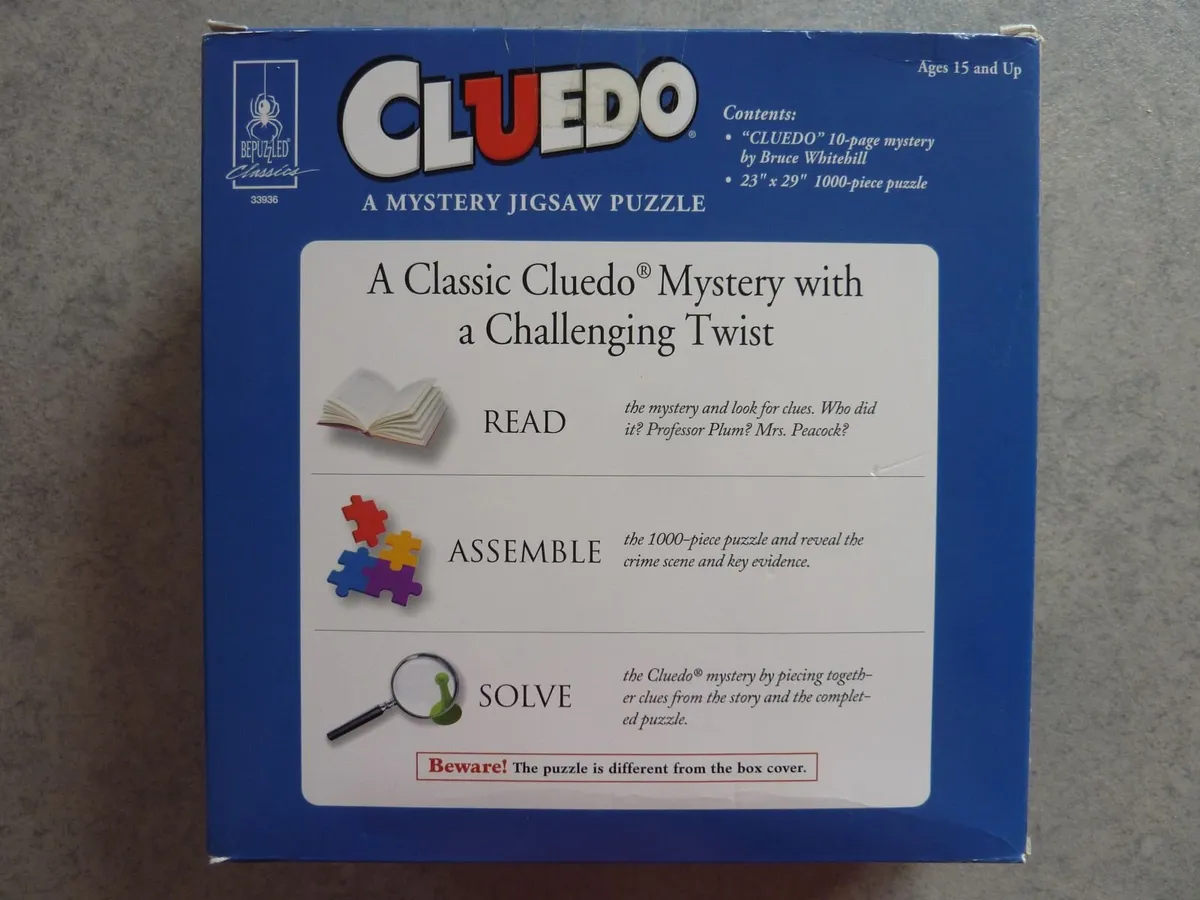 Jigsaw - Cluedo - Image 2