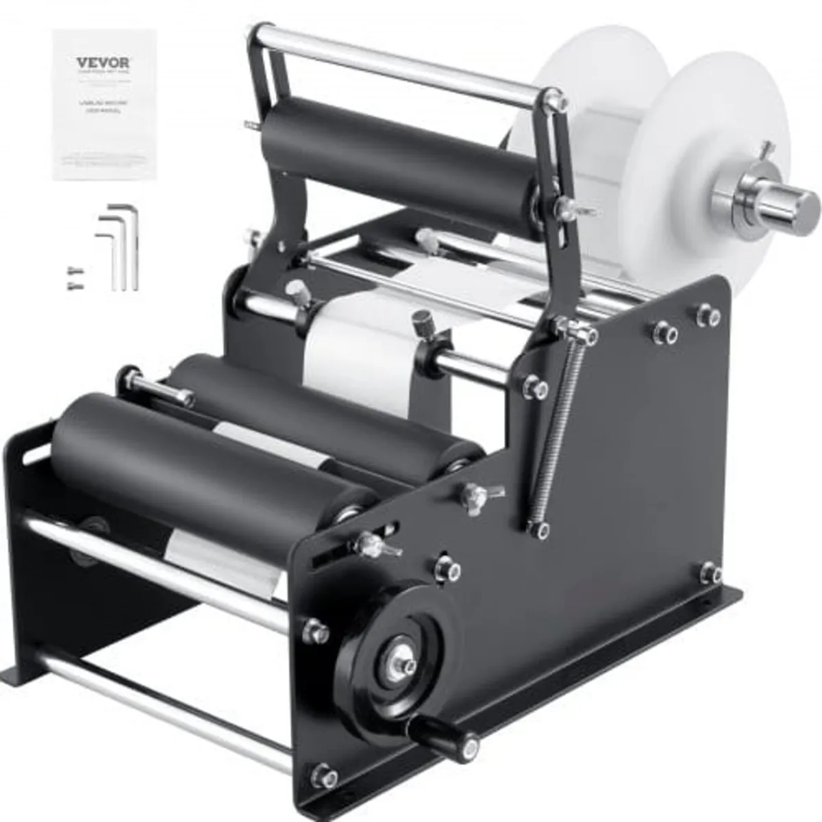 Manual Round Labeling Machine, 15-20pcs/min, Bottl - Image 1