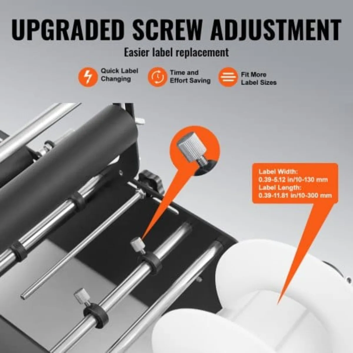 Manual Round Labeling Machine, 15-20pcs/min, Bottl - Image 2