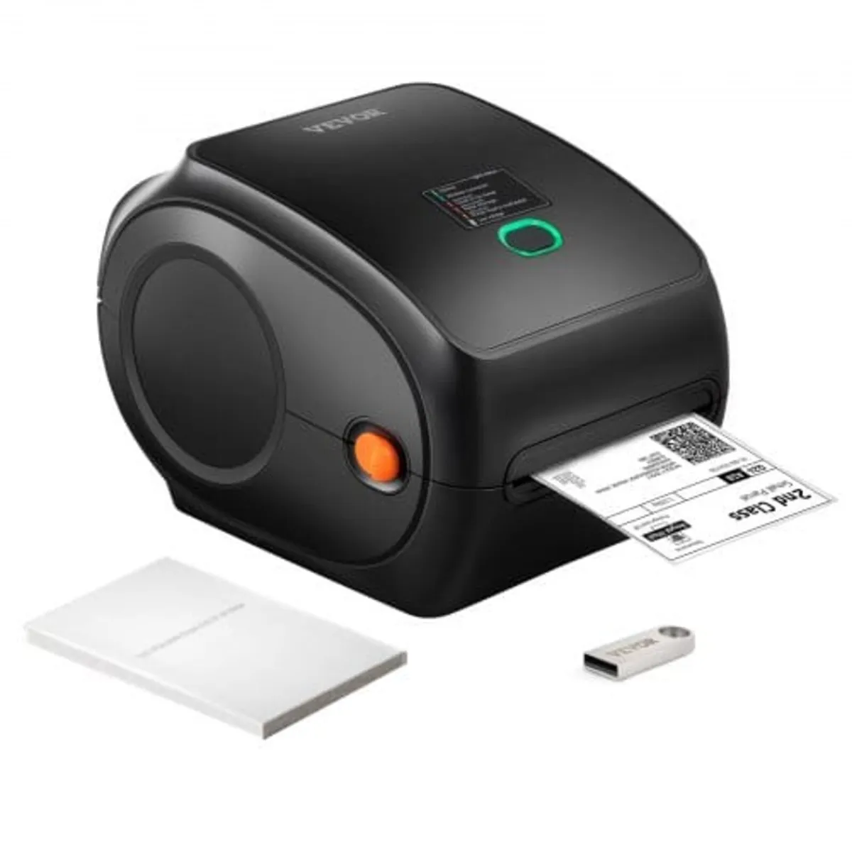 Thermal Label Printer, 300DPI for 4x6 Mailing Pack - Image 1