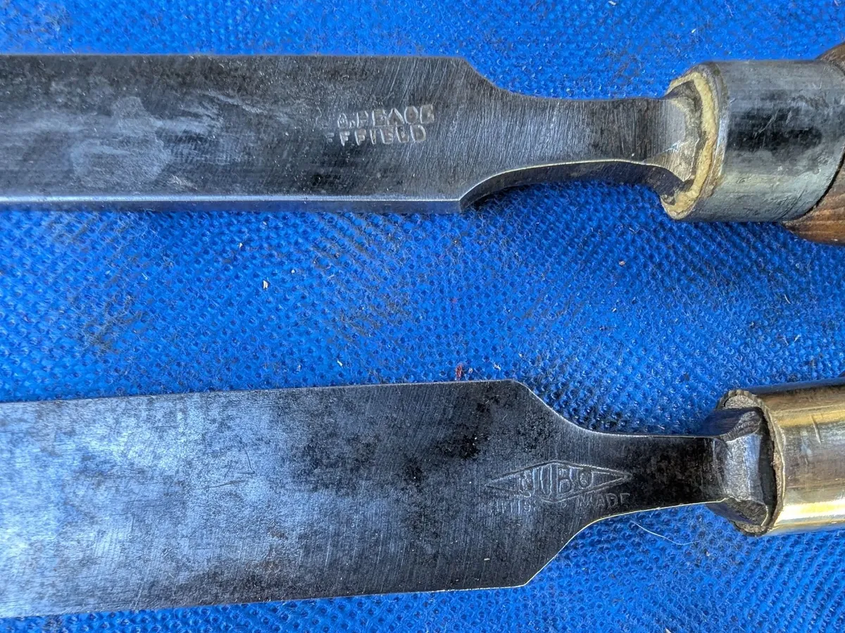 4 Cast Steel Firmer Chisels - Image 4
