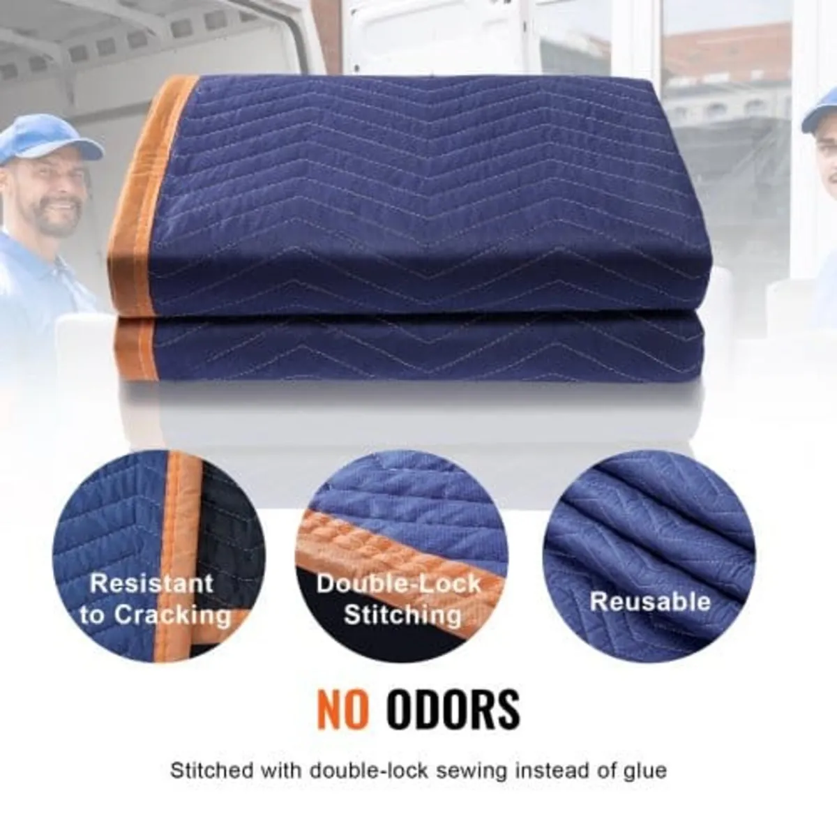 Moving Blankets, 203.2 x 182.9 cm, 15.9 kg/dz Weig - Image 2