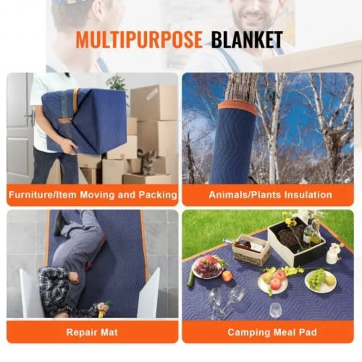 Moving Blankets, 203.2 x 182.9 cm, 15.9 kg/dz Weig - Image 3