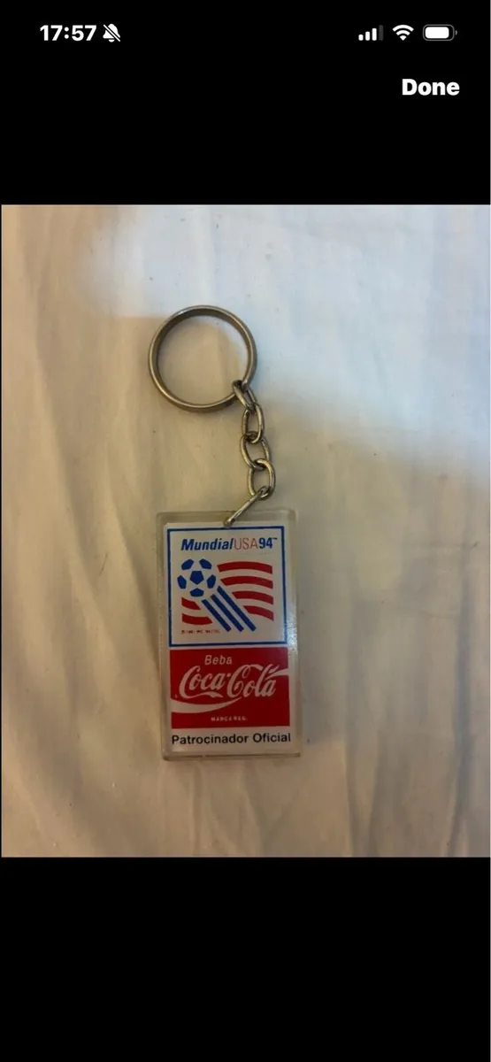 1994 World Cup Coca Cola Key Ring - Image 2