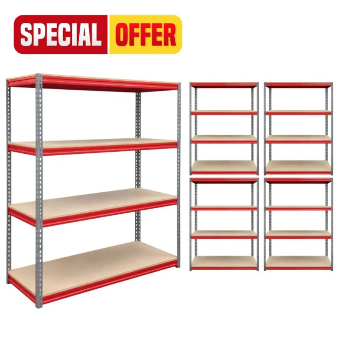 Boltless Shelving Ideal for your Garage, Home - Image 2