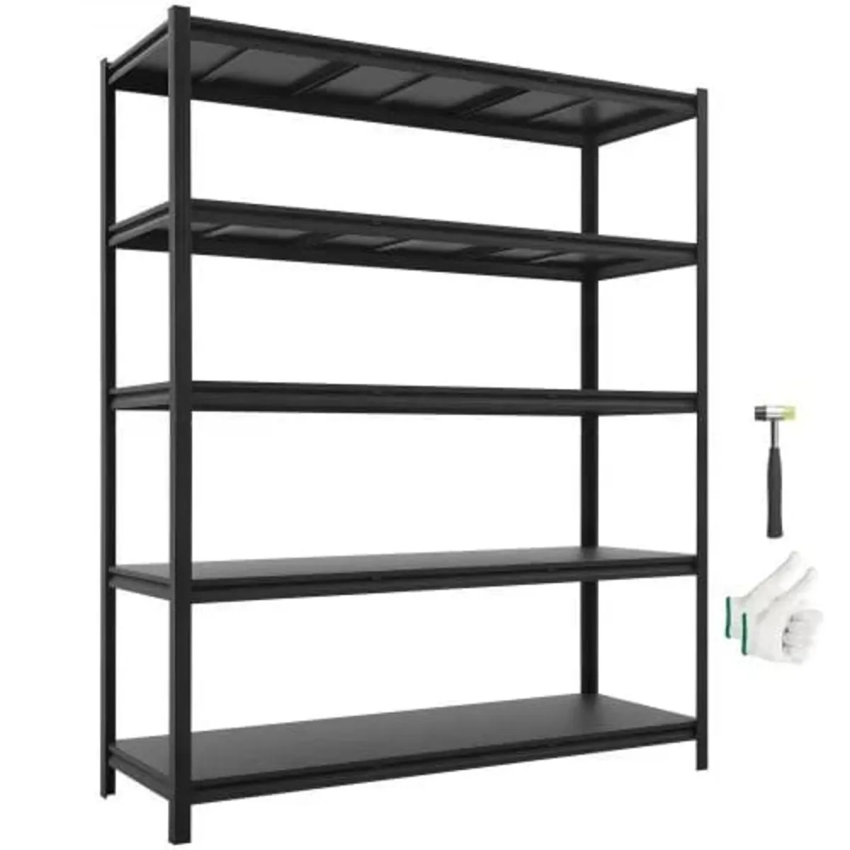 Storage Shelves, 5-Tier Adjustable, 1360.8kg Capac - Image 1