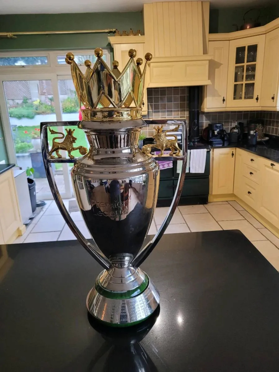 Premier League replica cup for sale - Image 4