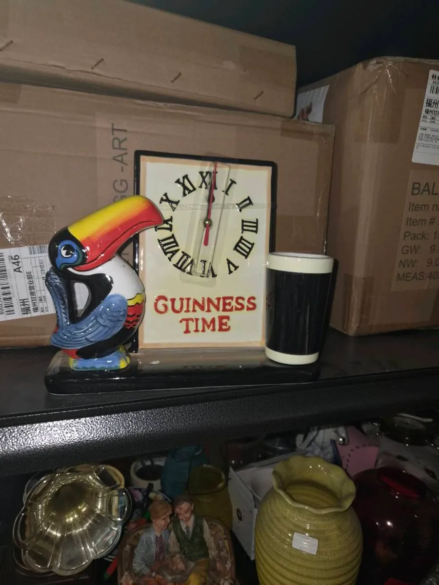 Guinness  ceramic  clock