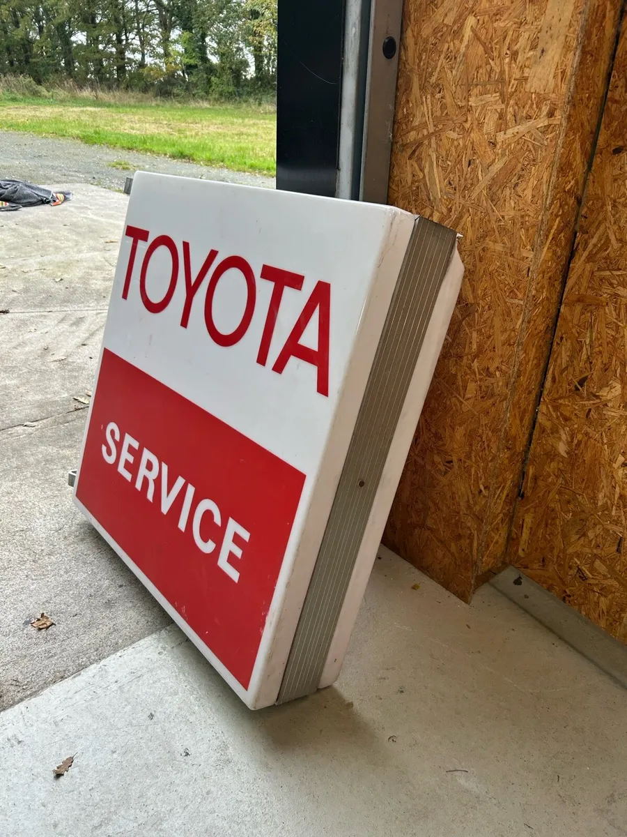 Toyota Original Garage Signs - Image 3