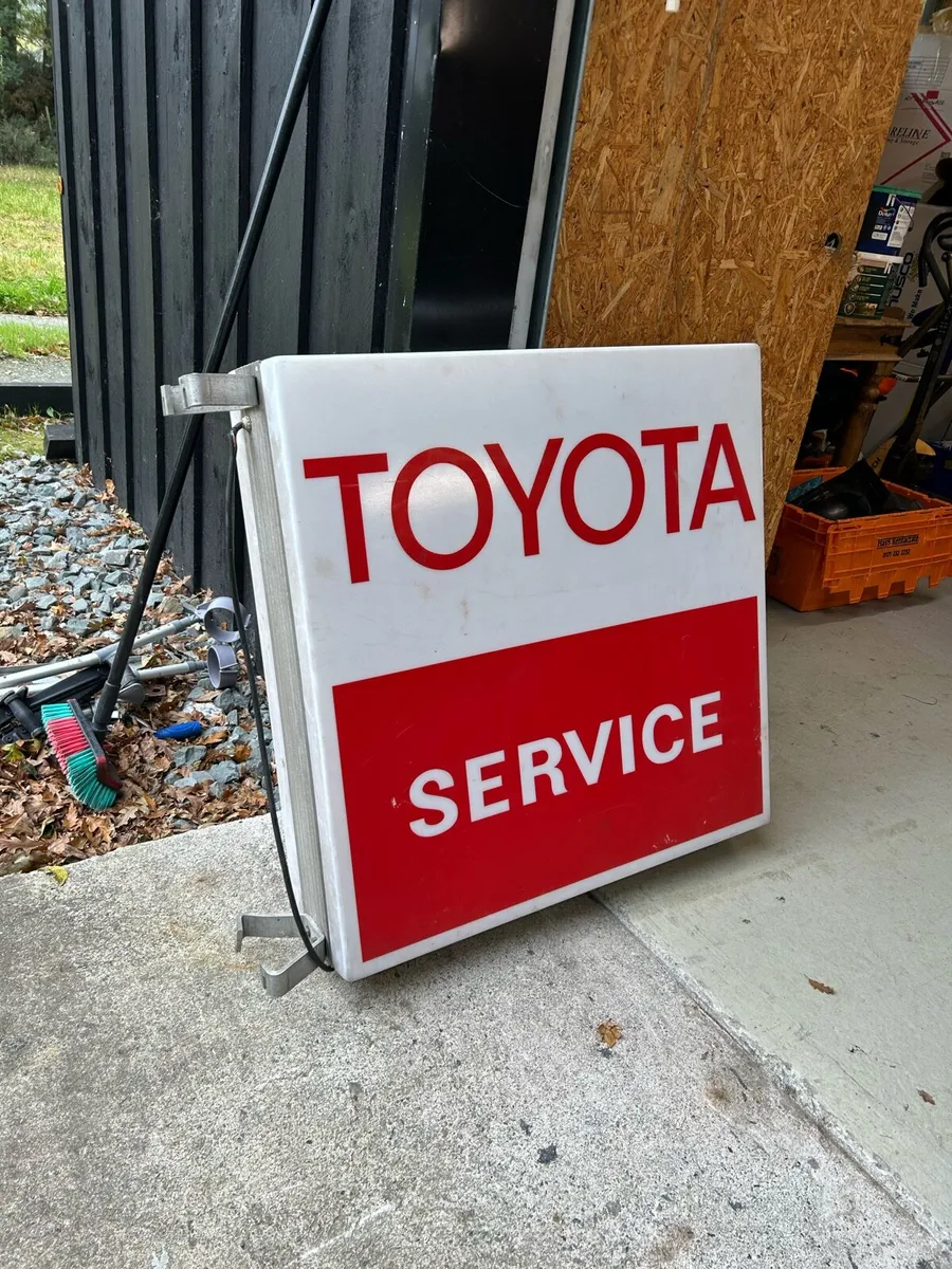 Toyota Original Garage Signs - Image 4