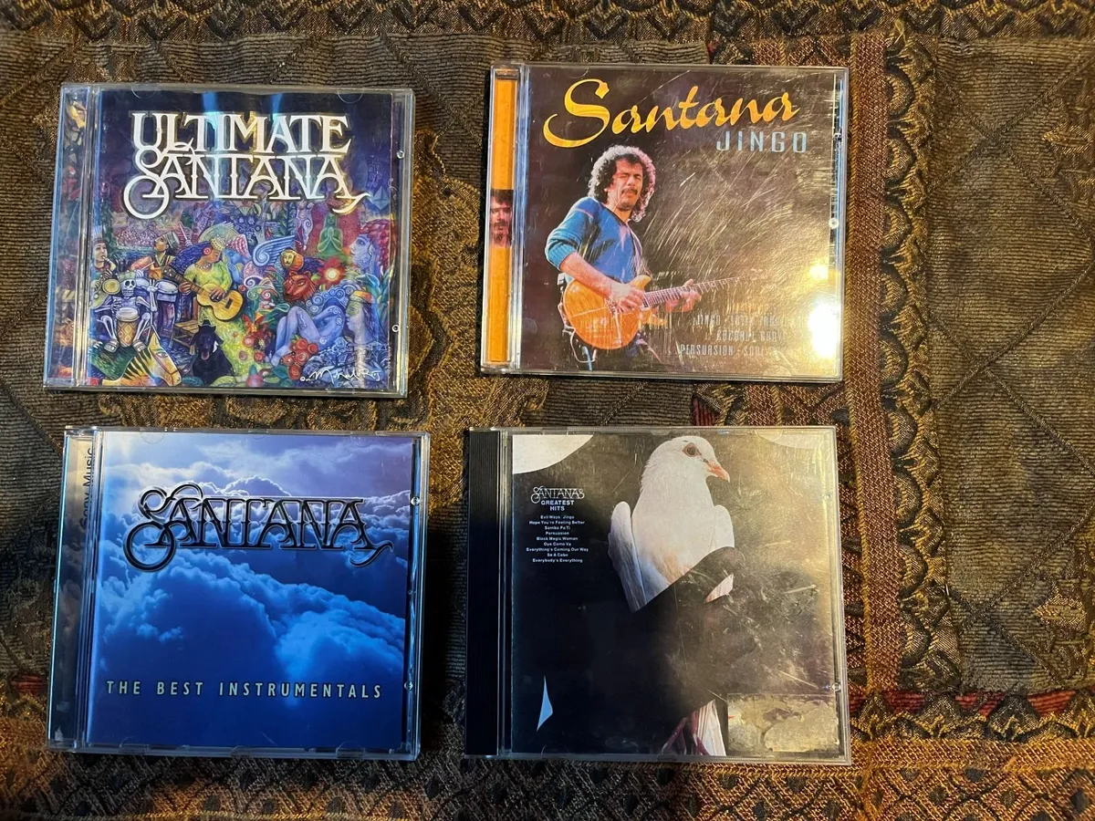 Carlos Santana CD collection