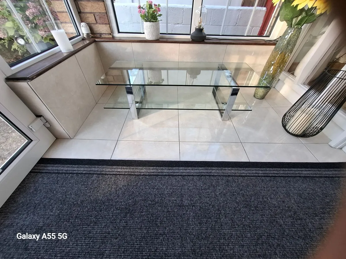 Glass coffee table - Image 2