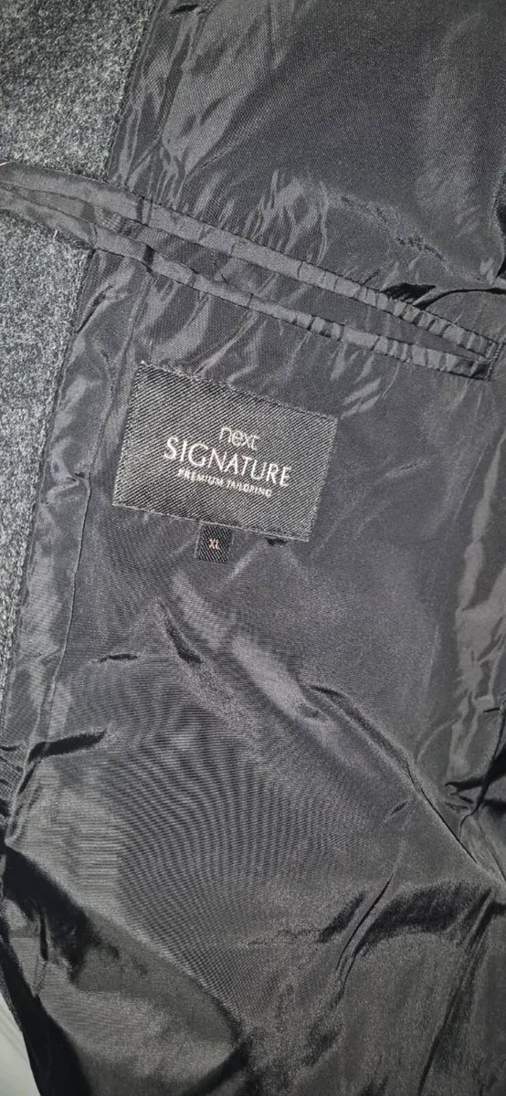 Mens xl next funnel coat and gilet - Image 2
