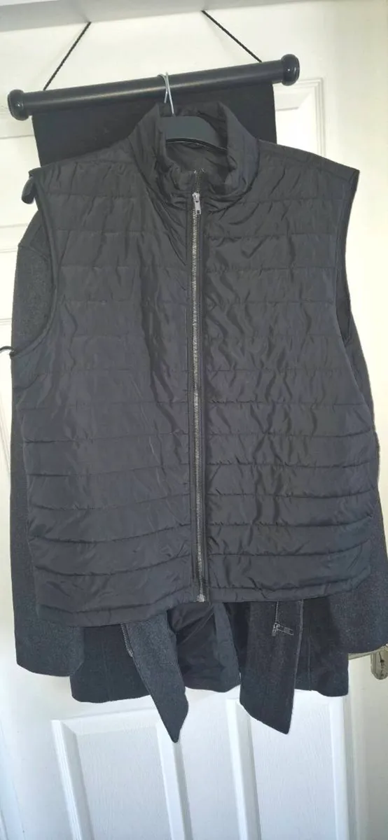 Mens xl next funnel coat and gilet - Image 3